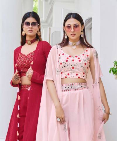 Flory Vol 38 By Shubhkala Designer Indo Western Co-Ord Set Collection